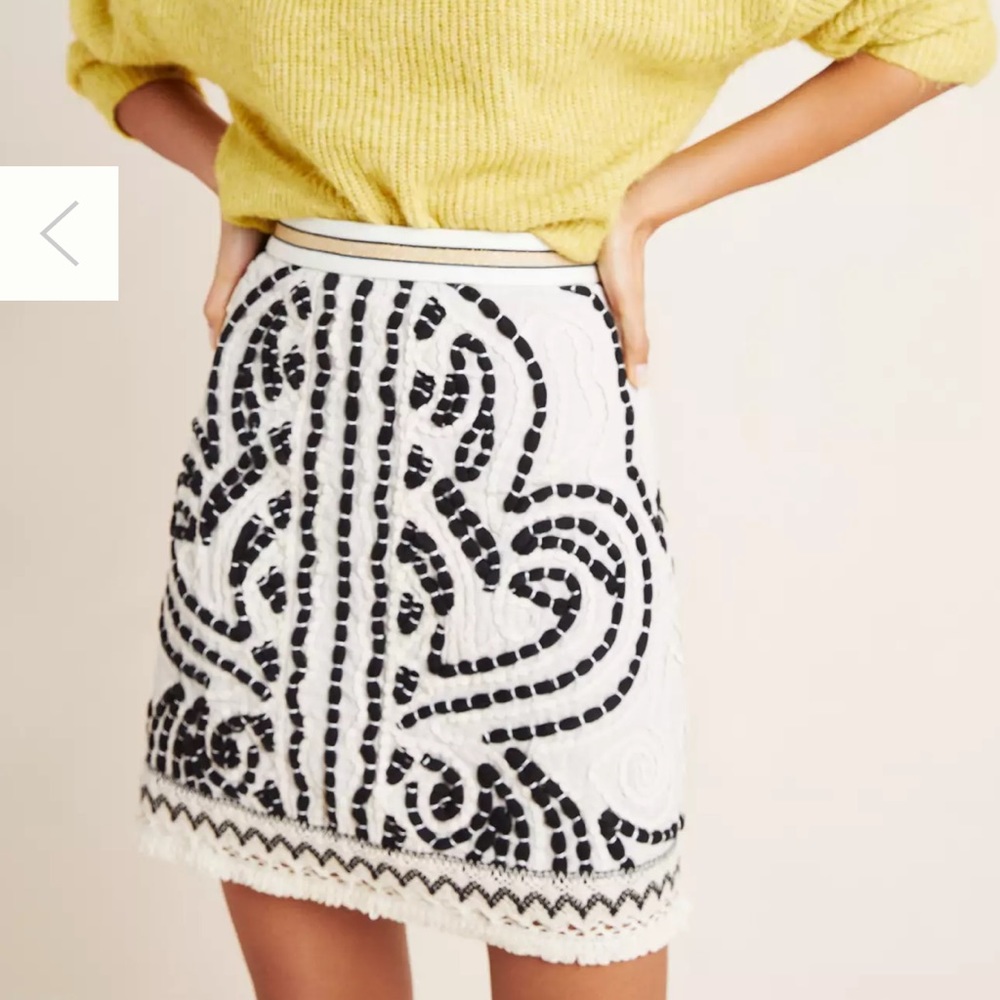 NWT Maeve Anthropologie Skirt in size 0